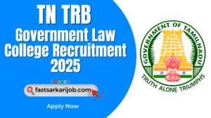 Government Law College Recruitment 2025