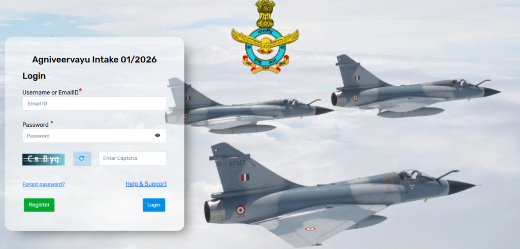 image 5 image 5 Indian Air Force Agniveer Recruitment 2025: Apply for Vayu Intake 01/2026 Batch Online Now