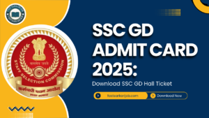 SSC GD Admit Card 2025: Download SSC GD Hall Ticket