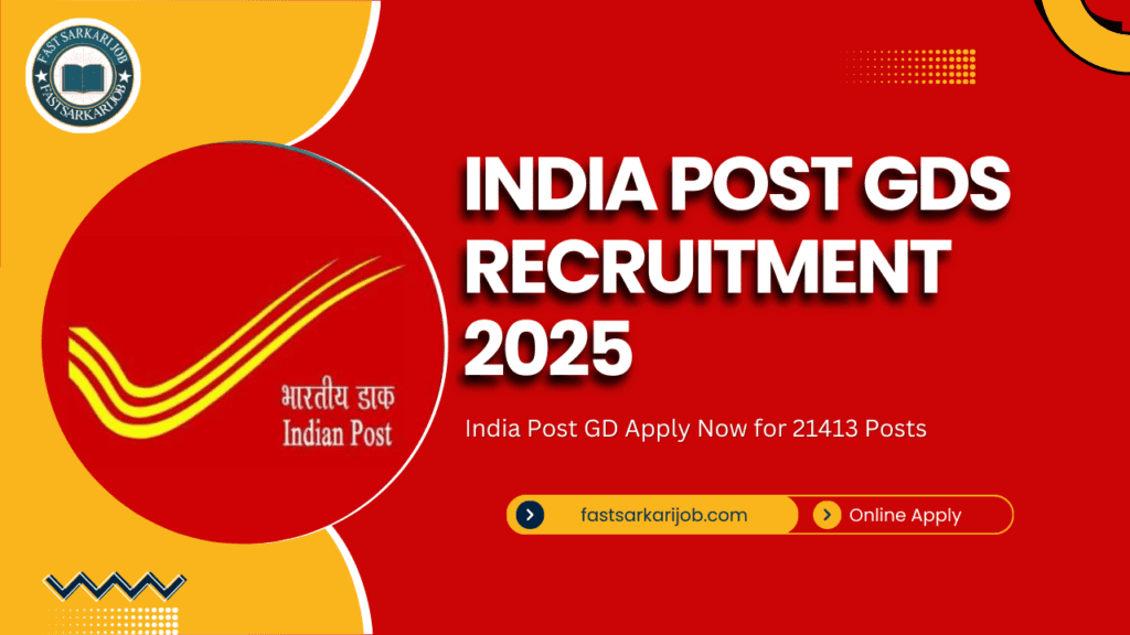 India Post GDS Recruitment 2025: Apply for GDS 21413 Posts